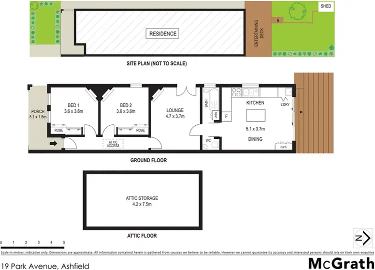 Floorplan of Homely house listing, 19 Park Avenue, Ashfield NSW 2131