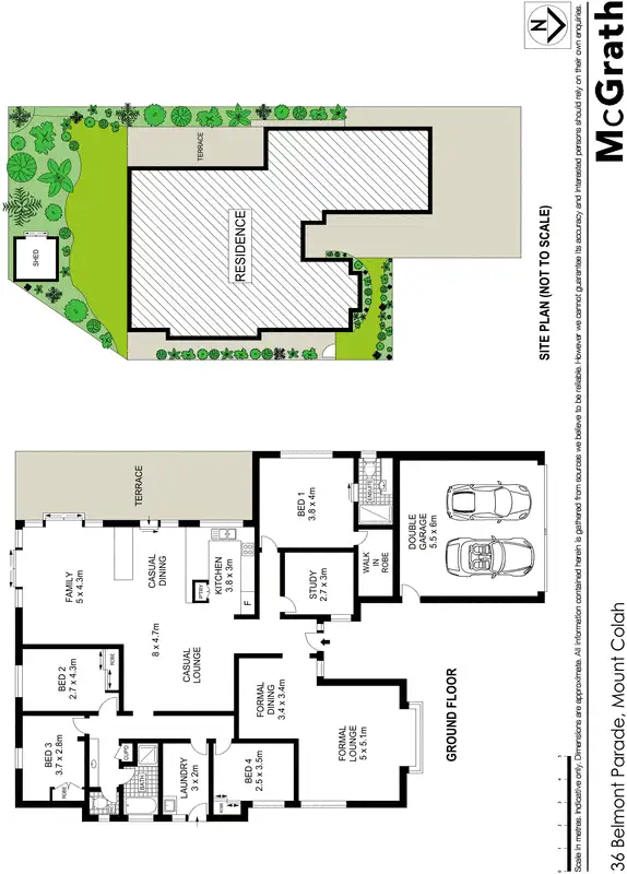 Floorplan of Homely house listing, 36 Belmont Parade, Mount Colah NSW 2079