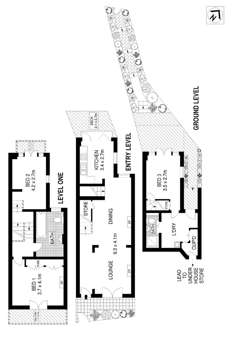 Floorplan of Homely house listing, 50 Birchgrove Road, Balmain NSW 2041