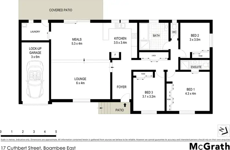 Floorplan of Homely house listing, 17 Cuthbert Street, Boambee East NSW 2452