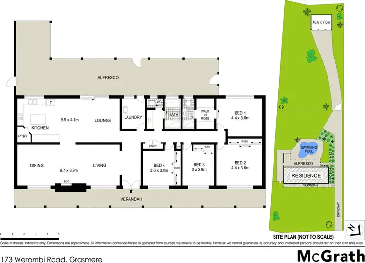 Floorplan of Homely house listing, 173 Werombi Road, Grasmere NSW 2570