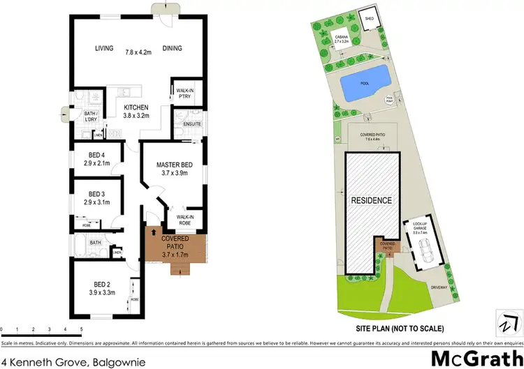 Floorplan of Homely house listing, 4 Kenneth Grove, Balgownie NSW 2519