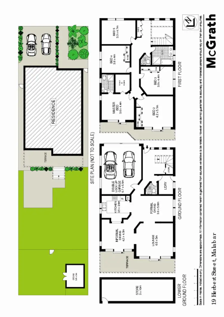 Floorplan of Homely house listing, 19 Herbert Street, Malabar NSW 2036