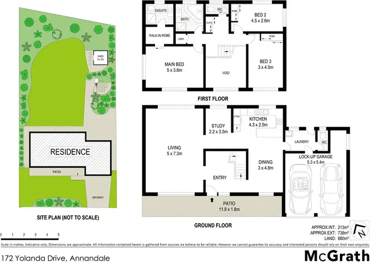 Floorplan of Homely house listing, 172 Yolanda Drive, Annandale QLD 4814