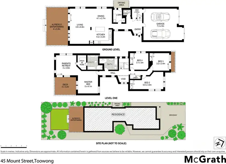 Floorplan of Homely house listing, 45 Mount Street, Toowong QLD 4066