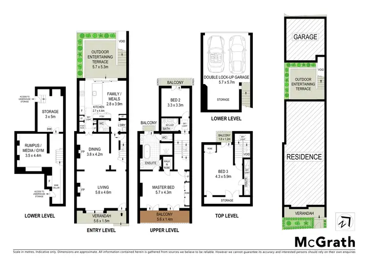 Floorplan of Homely house listing, 138 Jersey Road, Paddington NSW 2021