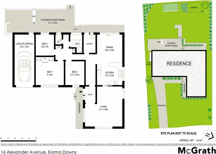 Floorplan of Homely house listing, 16 Alexander Avenue, Kiama Downs NSW 2533