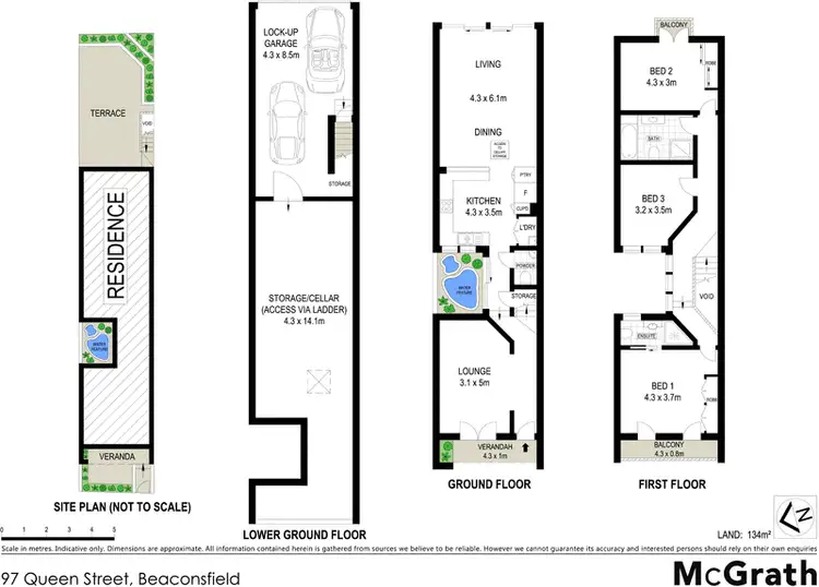 Floorplan of Homely house listing, 97 Queen Street, Beaconsfield NSW 2015