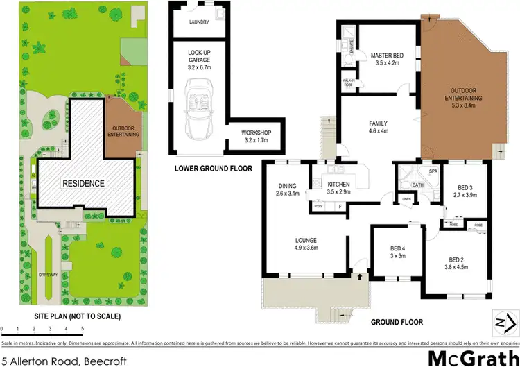 Floorplan of Homely house listing, 5 Allerton Road, Beecroft NSW 2119