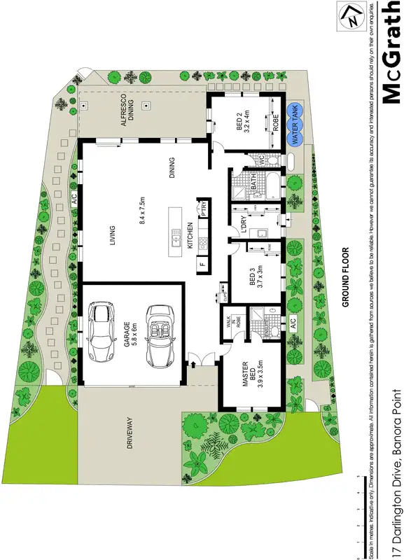 Floorplan of Homely house listing, 7/17 Darlington Drive, Banora Point NSW 2486
