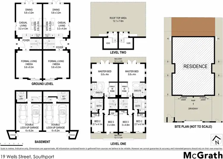 Floorplan of Homely villa listing, 1/19 Wells Street, Southport QLD 4215