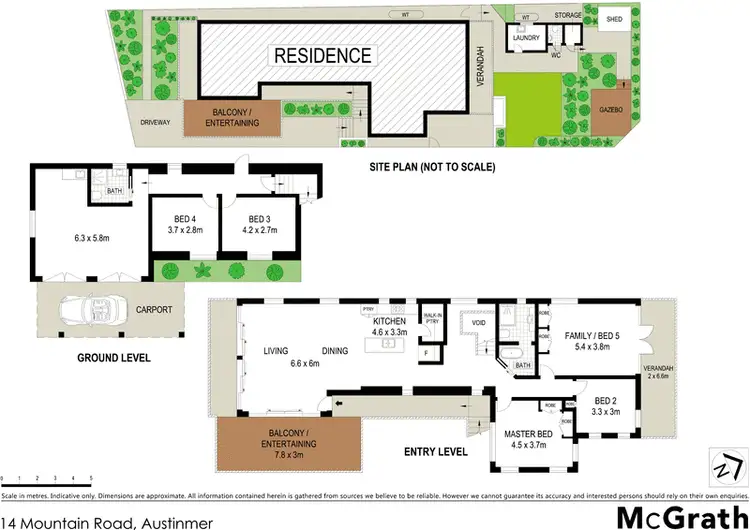 Floorplan of Homely house listing, 14 Mountain Road, Austinmer NSW 2515
