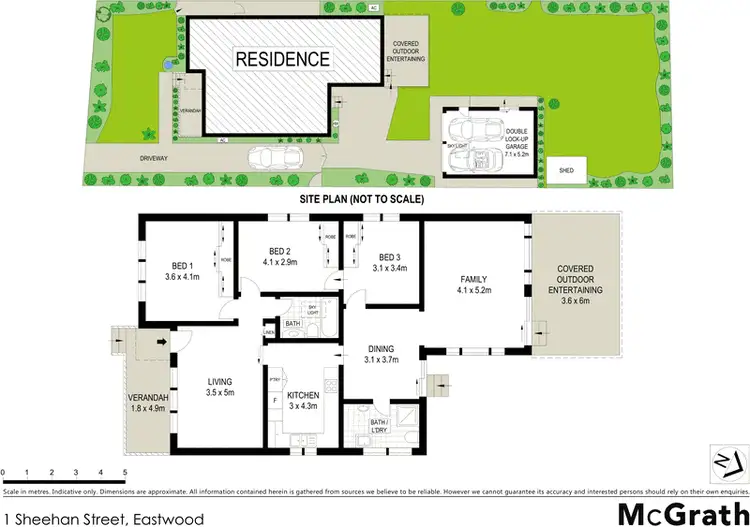 Floorplan of Homely house listing, 1 Sheehan Street, Eastwood NSW 2122