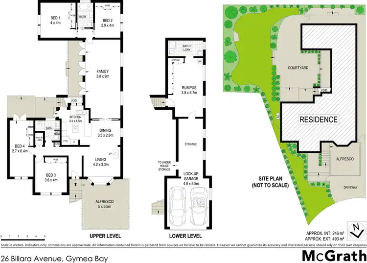 Floorplan of Homely house listing, 26 Billara Avenue, Gymea Bay NSW 2227