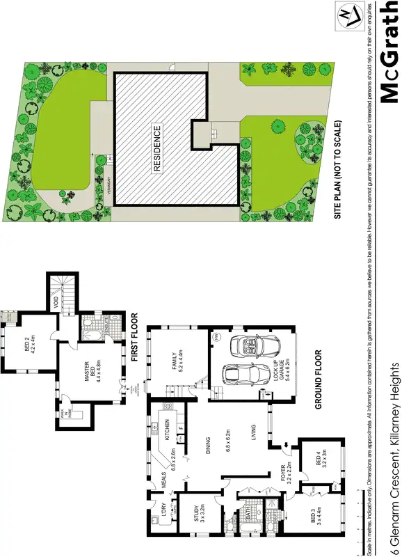Floorplan of Homely house listing, 6 Glenarm Crescent, Killarney Heights NSW 2087