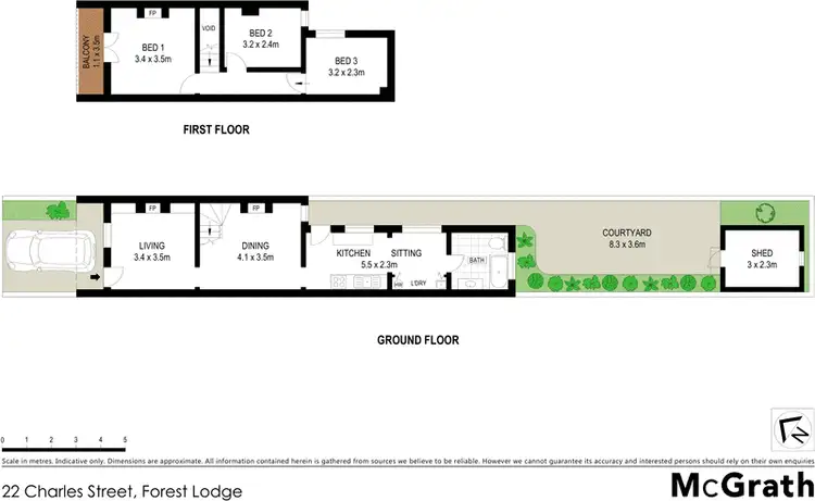 Floorplan of Homely house listing, 22 Charles Street, Forest Lodge NSW 2037
