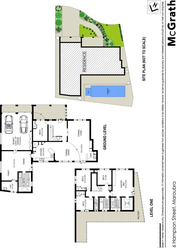 Floorplan of Homely house listing, 6 Hampson Avenue, Maroubra NSW 2035