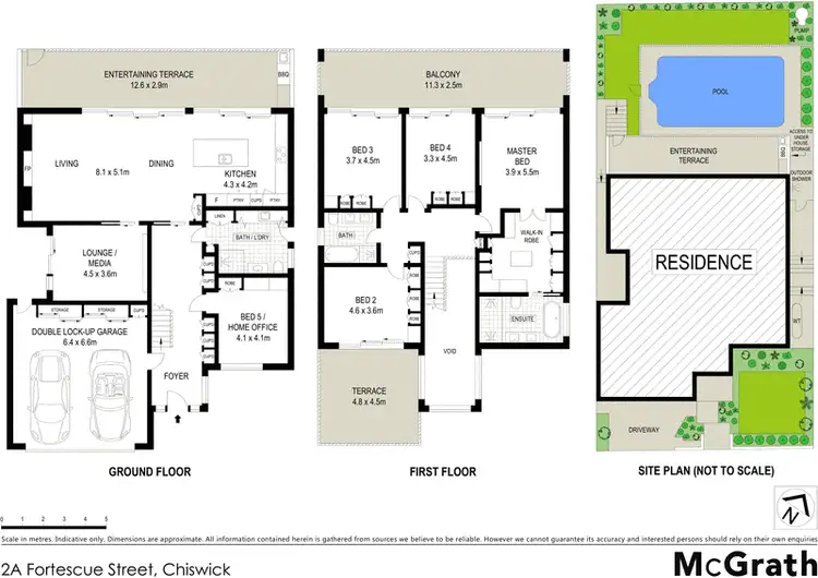 Floorplan of Homely house listing, 2A Fortescue Street, Chiswick NSW 2046