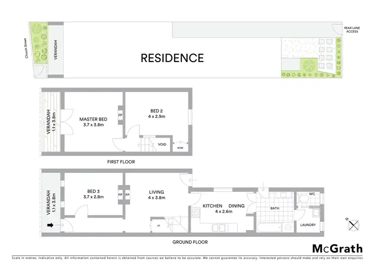 Floorplan of Homely house listing, 138 Church Street, St Peters NSW 2044