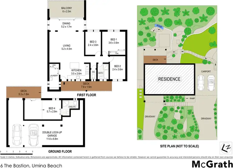 Floorplan of Homely house listing, 6 The Bastion, Umina Beach NSW 2257