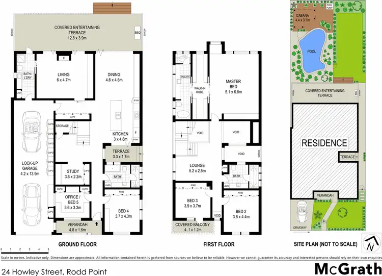 Floorplan of Homely house listing, 24 Howley Street, Rodd Point NSW 2046