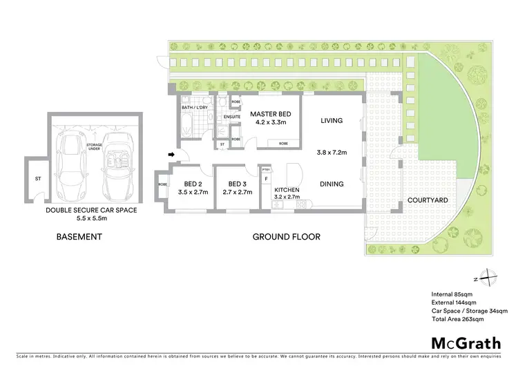 Floorplan of Homely unit listing, 2/45 Ethel Street, Seaforth NSW 2092