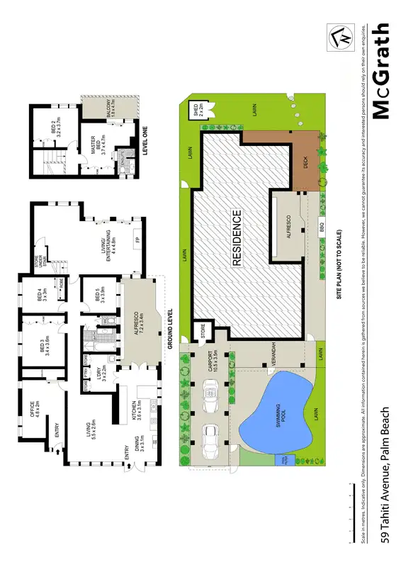Floorplan of Homely house listing, 59 Tahiti Avenue, Palm Beach QLD 4221