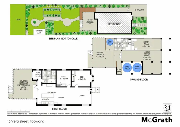 Floorplan of Homely house listing, 15 Vera Street, Toowong QLD 4066