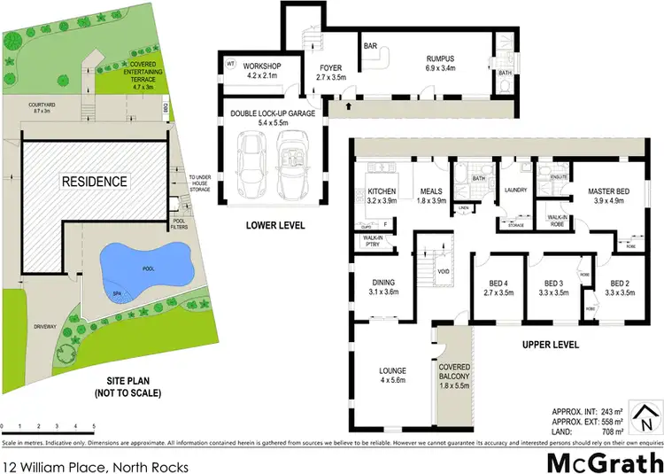 Floorplan of Homely house listing, 12 William Place, North Rocks NSW 2151