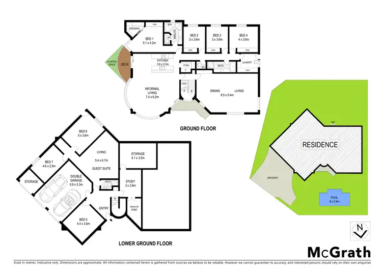 Floorplan of Homely house listing, 96 Gurrang Avenue, Ngunnawal ACT 2913