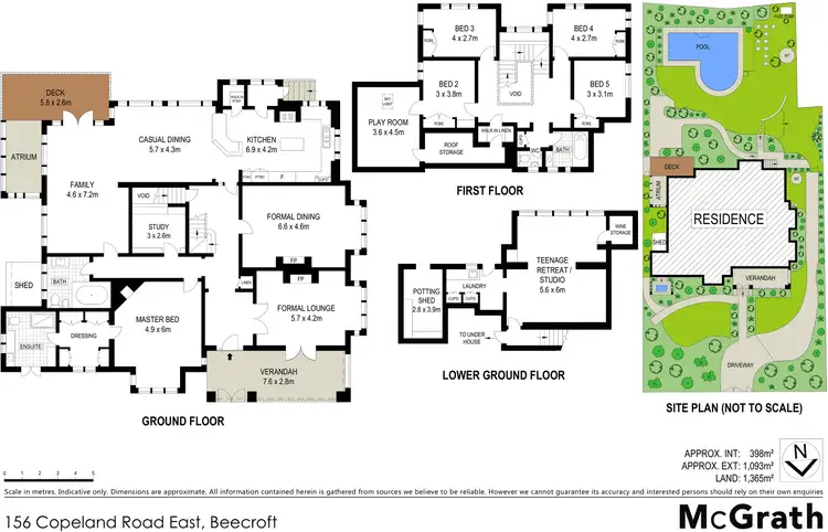 Floorplan of Homely house listing, 156 Copeland Road East, Beecroft NSW 2119