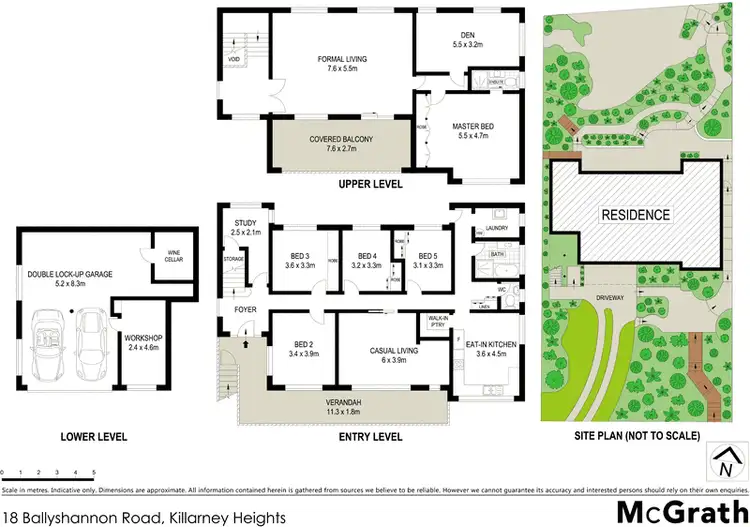 Floorplan of Homely house listing, 18 Ballyshannon Road, Killarney Heights NSW 2087