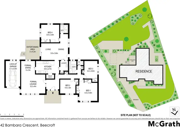 Floorplan of Homely house listing, 42 Bambara Crescent, Beecroft NSW 2119