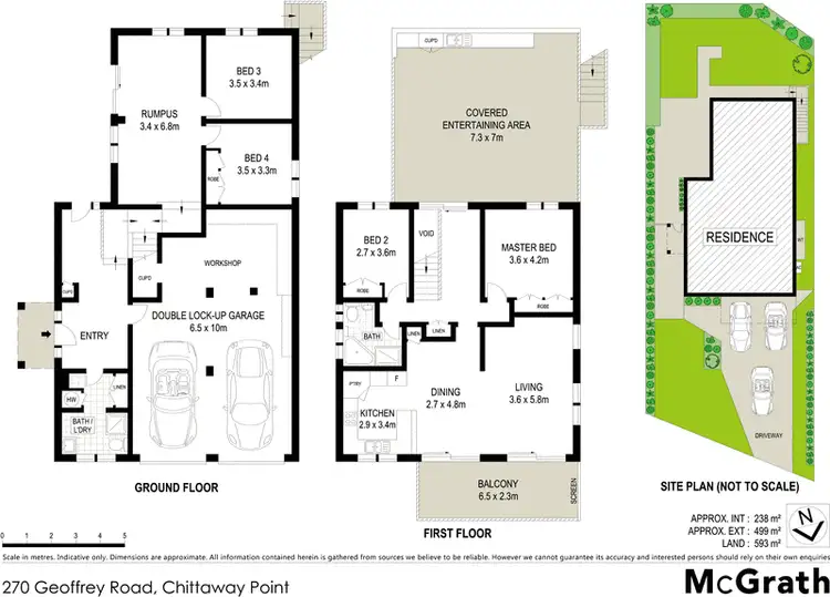 Floorplan of Homely house listing, 270 Geoffrey Road, Chittaway Point NSW 2261
