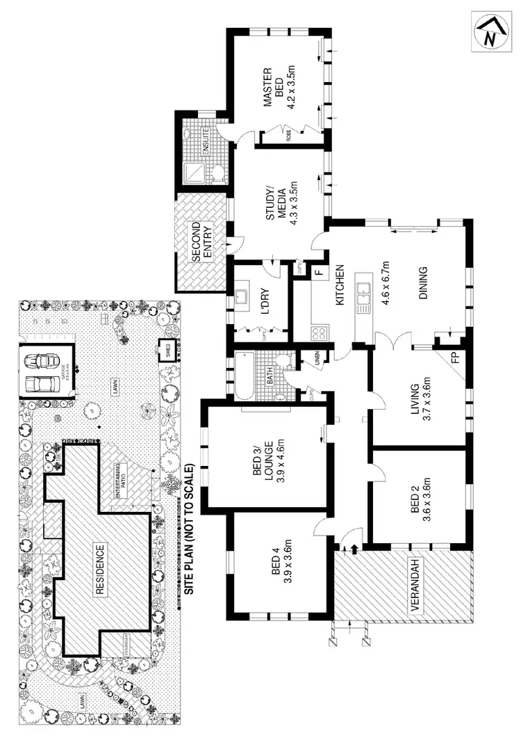 Floorplan of Homely house listing, 22 The Boulevarde, Epping NSW 2121