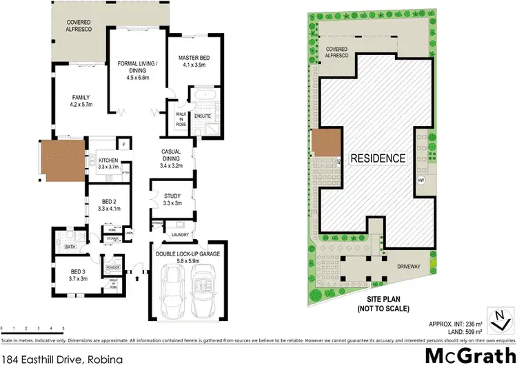 Floorplan of Homely house listing, 184 Easthill Drive, Robina QLD 4226
