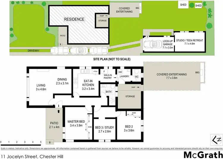Floorplan of Homely house listing, 11 Jocelyn Street, Chester Hill NSW 2162