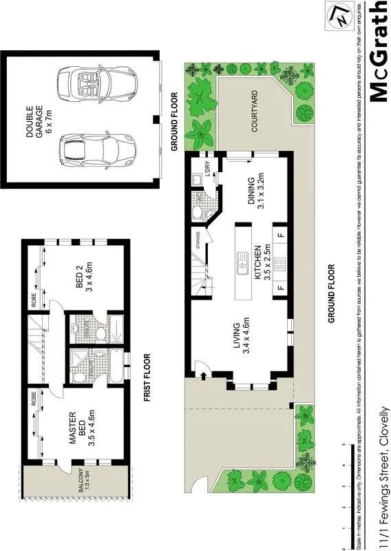 Floorplan of Homely apartment listing, 11/1 Fewings Street, Clovelly NSW 2031