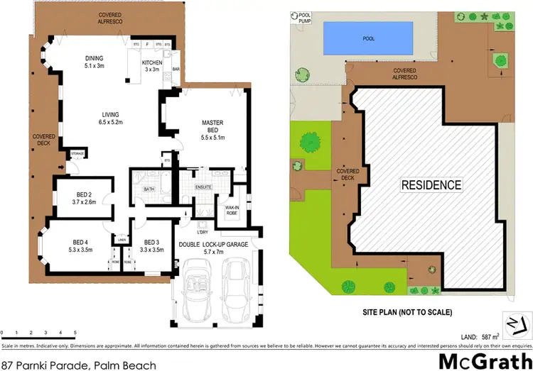 Floorplan of Homely house listing, 87 Parnki Parade, Palm Beach QLD 4221