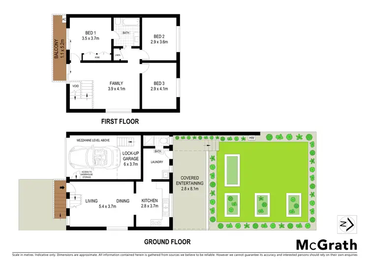 Floorplan of Homely townhouse listing, 9/68 Jane Avenue, Warrawong NSW 2502