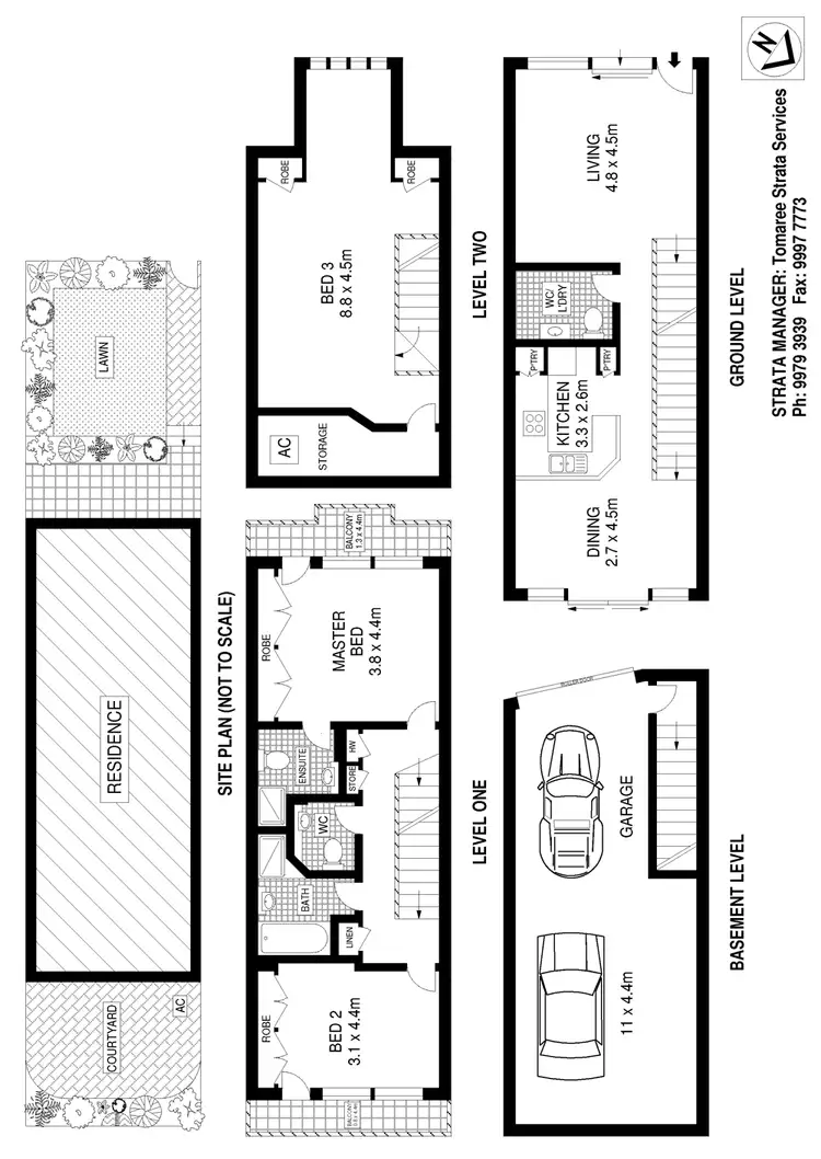 Floorplan of Homely apartment listing, 9/33 Mitchell Street, Mcmahons Point NSW 2060