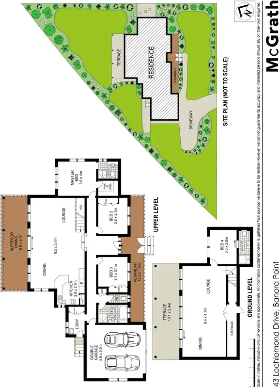 Floorplan of Homely house listing, 43 Lochlomond Drive, Banora Point NSW 2486