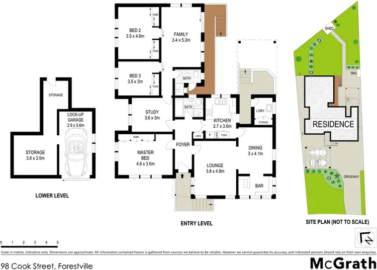 Floorplan of Homely house listing, 98 Cook Street, Forestville NSW 2087