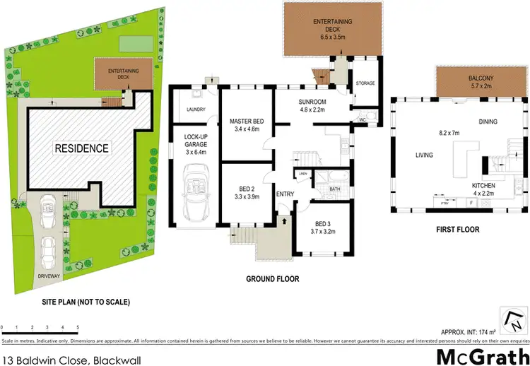 Floorplan of Homely house listing, 13 Baldwin Close, Blackwall NSW 2256
