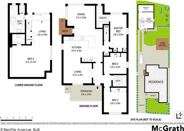 Floorplan of Homely house listing, 8 Beattie Avenue, Bulli NSW 2516