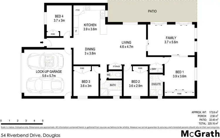 Floorplan of Homely house listing, 54 Riverbend Drive, Douglas QLD 4814