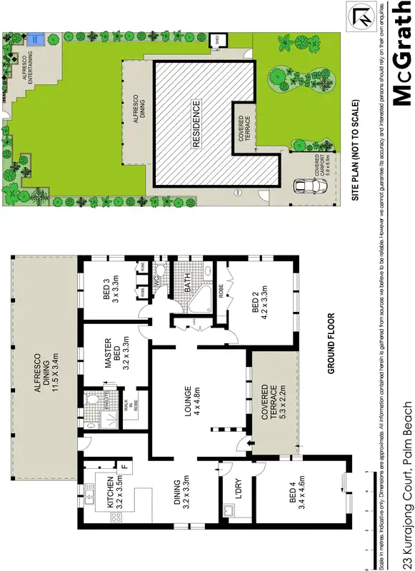 Floorplan of Homely house listing, 23 Kurrajong Court, Palm Beach QLD 4221