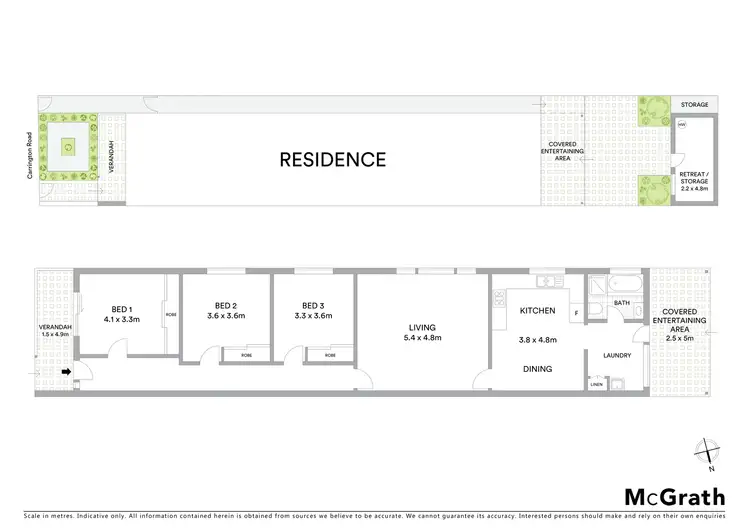 Floorplan of Homely house listing, 70A Carrington Road, Randwick NSW 2031
