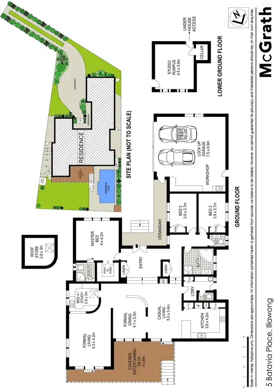 Floorplan of Homely house listing, 5 Batavia Place, Illawong NSW 2234