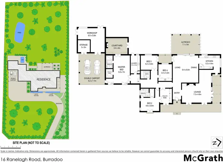 Floorplan of Homely house listing, 16 Ranelagh Road, Burradoo NSW 2576